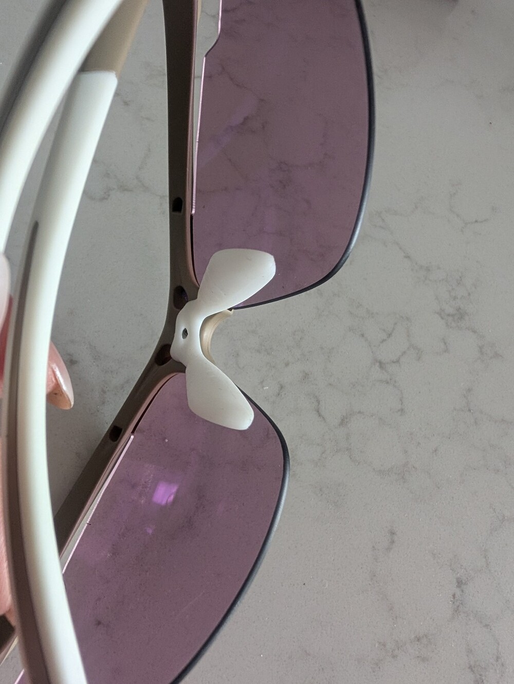 Westward Leaning Volt 02 Sunglasses in Pink Lenses and Tan Frame - Picture 6 of 7
